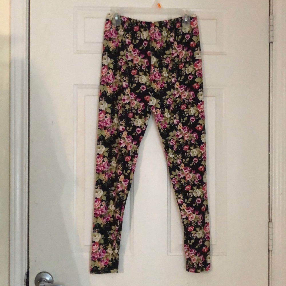 Flower leggings!